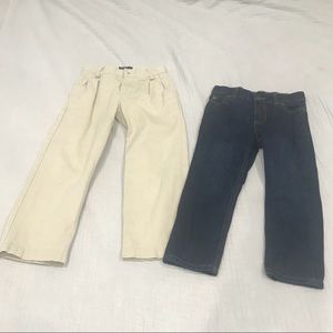 Boys size 5T. 2pcs pants bundle. Polo / Old Navy.